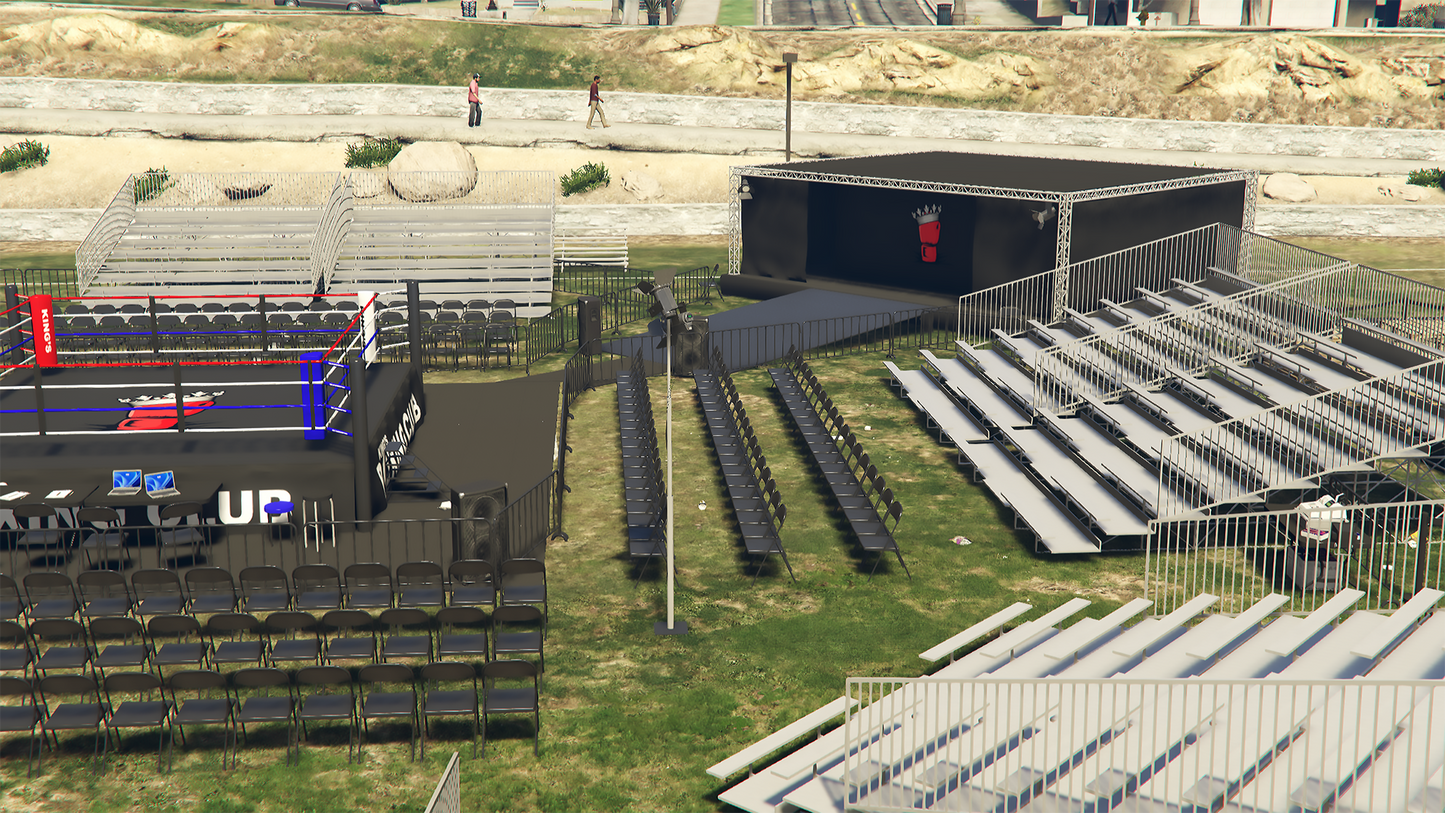 Boxing Event Mirror Park