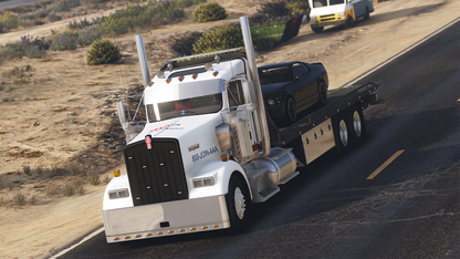 2015 Large Flatbed Wrecker